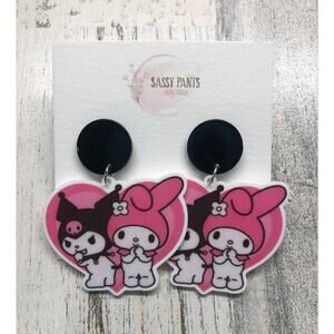 Kuromi My Melody Hello Kitty Earrings NEW